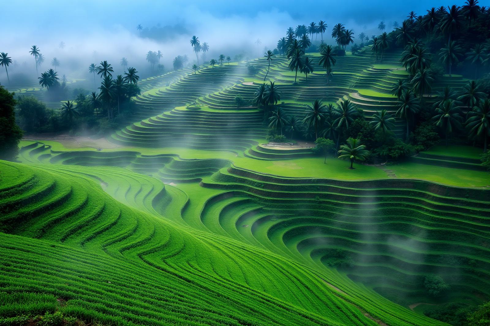 Ten minutes from Ubud, a world away